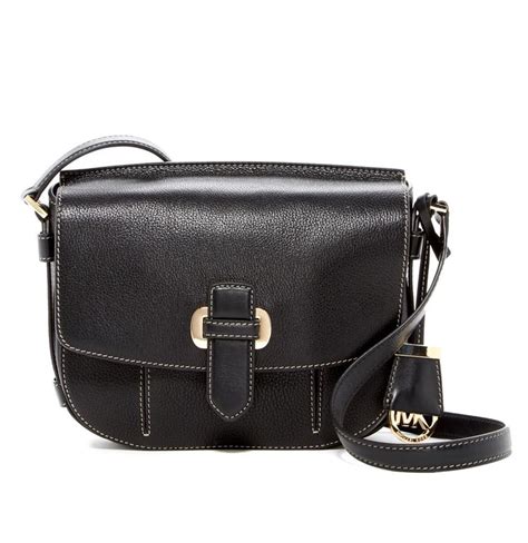 michael kors romy medium leather messenger bag|Bags .